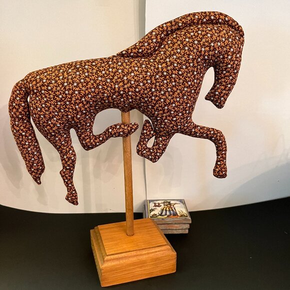 Country Calico Weathervane Horse - Picture 1 of 3